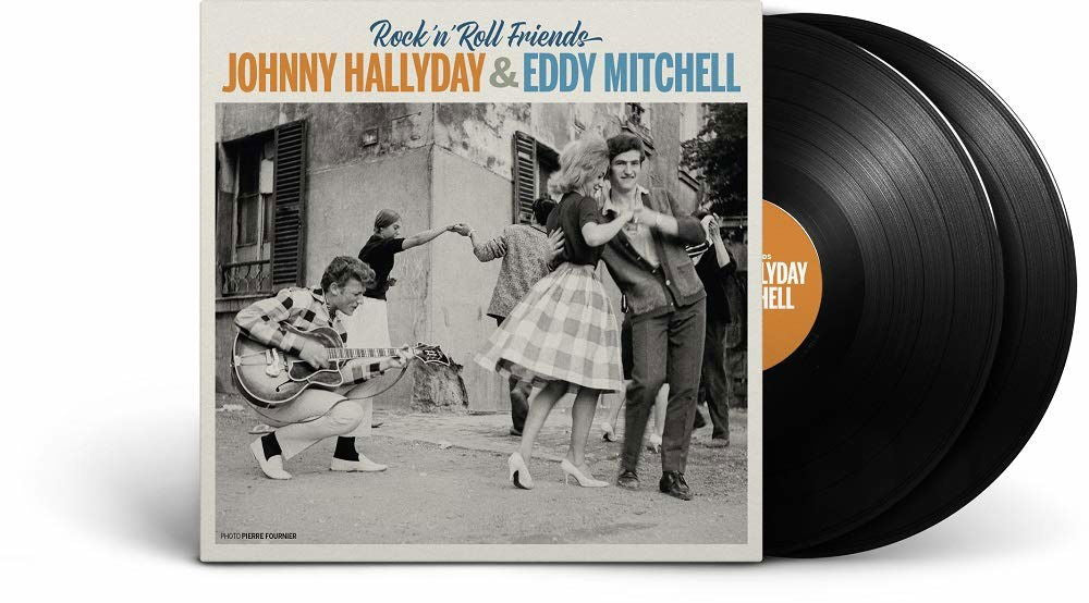 Johnny & Eddy Mitchell Hallyday - Rock N'roll Friends (2 LPs) Cover Arts and Media | Records on Vinyl