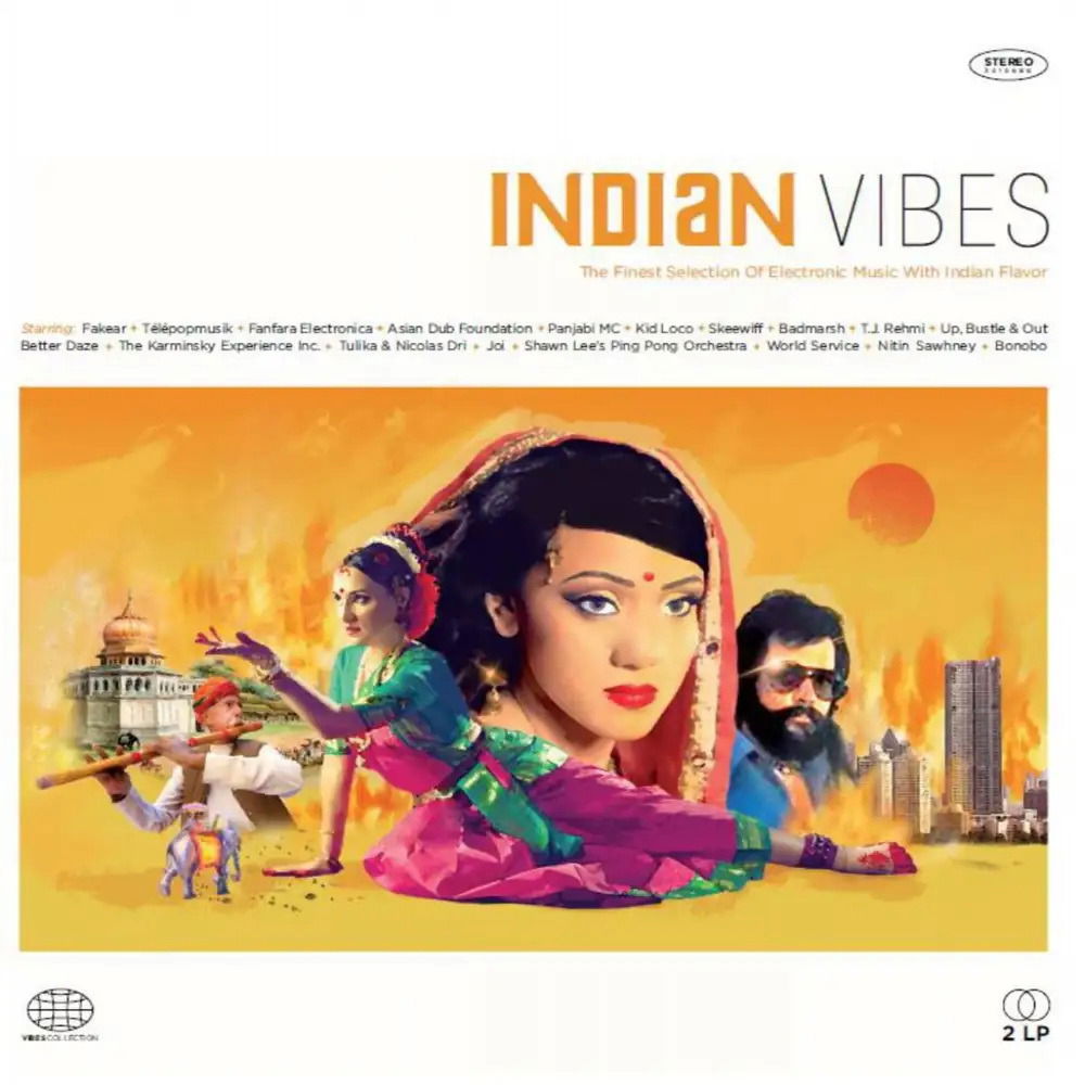 V/A - Indian Vibes (2 LPs) Cover Arts and Media | Records on Vinyl