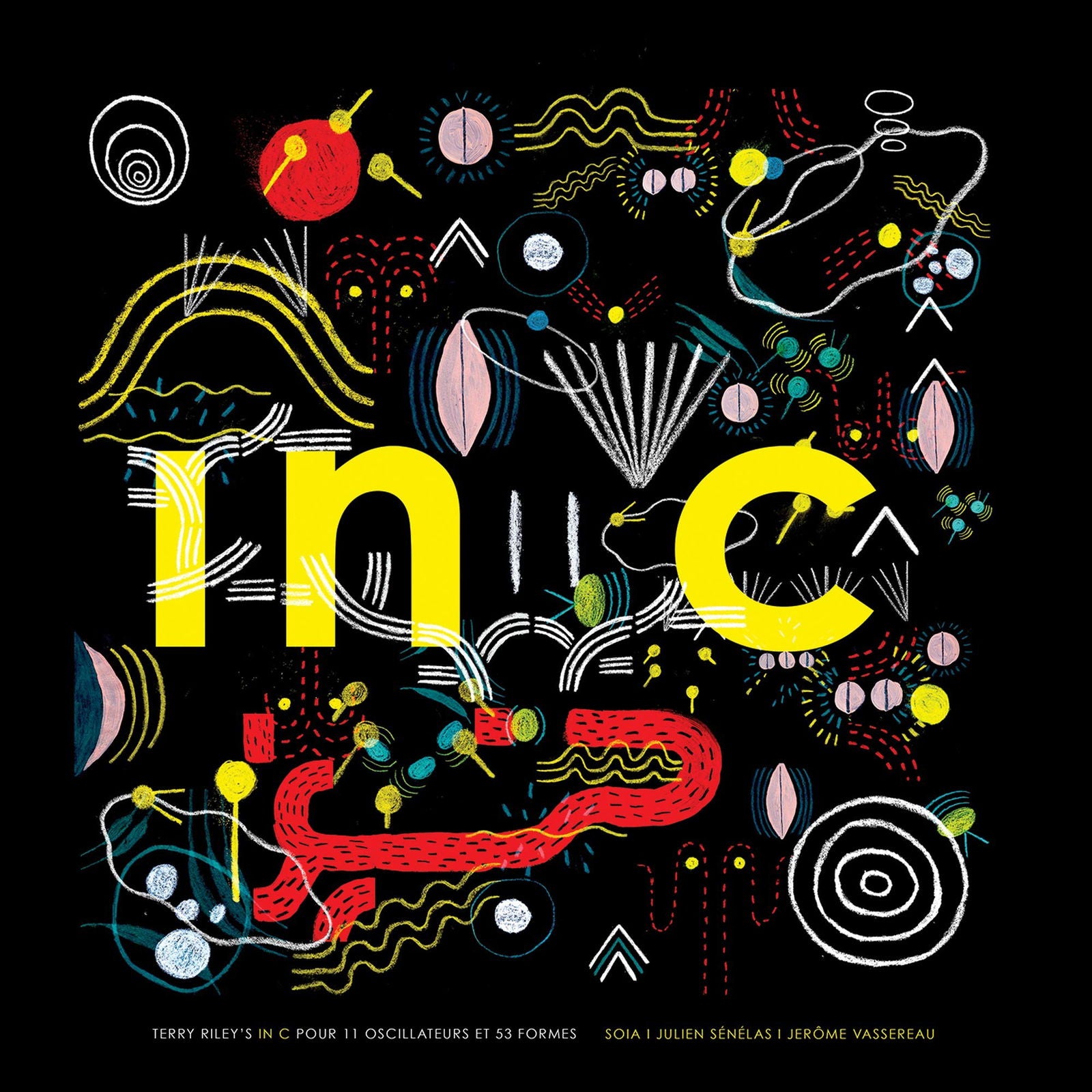 Julien Senelas - Terry Riley's In C Pour 11 Oscillateurs Et 53 Formes (2 Singles) Cover Arts and Media | Records on Vinyl