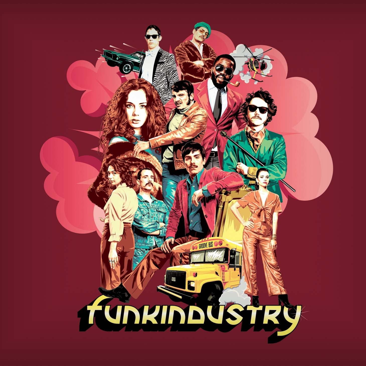 Funkindustry - Funkindustry (LP) Cover Arts and Media | Records on Vinyl