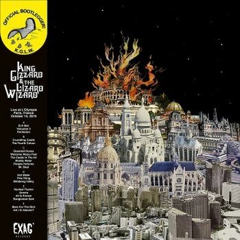 King Gizzard & the Lizard Wizard - Live In Paris (3 LPs) Cover Arts and Media | Records on Vinyl