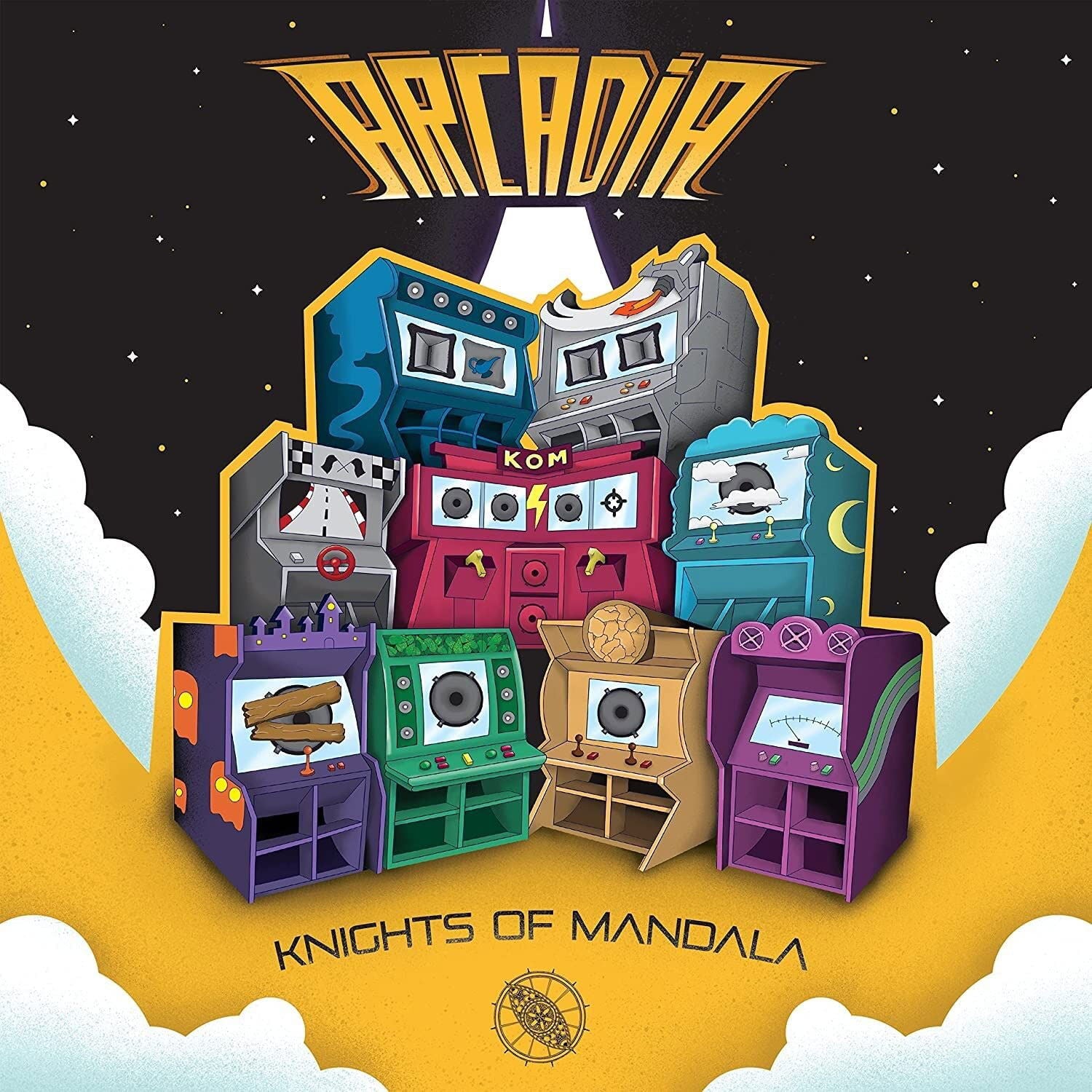 Knights of Mandala - Arcadia (LP) Cover Arts and Media | Records on Vinyl