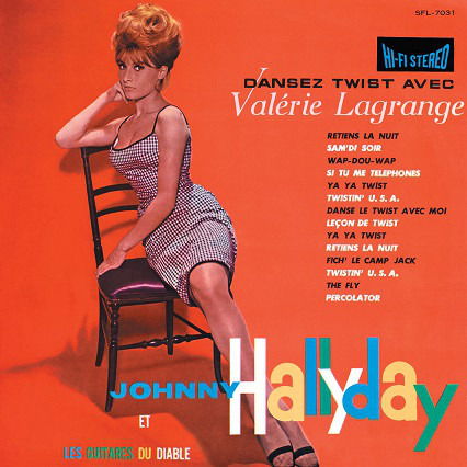 Johnny Hallyday - Dansez Le Twist Avec Valerie Lagrange (LP) Cover Arts and Media | Records on Vinyl