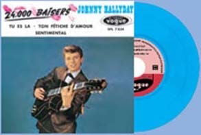 Johnny Hallyday - 24000 Baisers (Single) Cover Arts and Media | Records on Vinyl