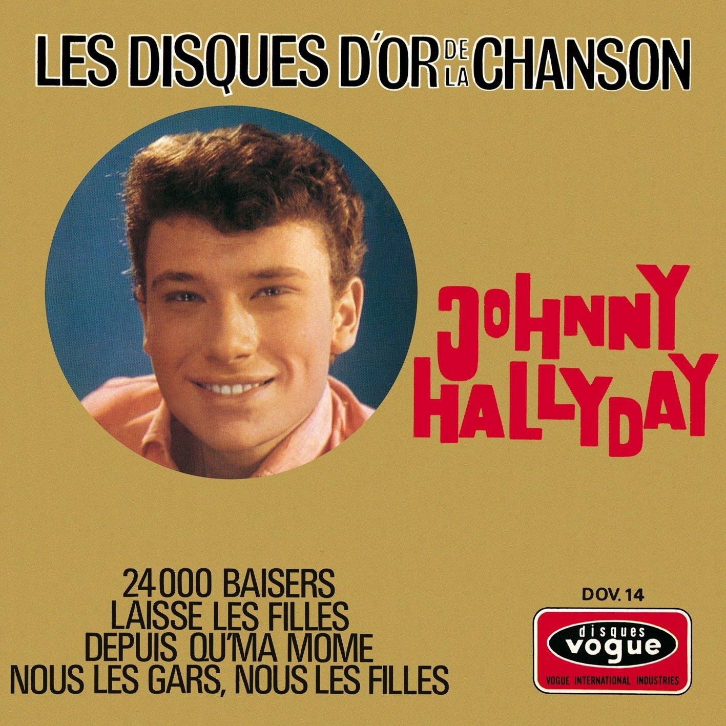 Johnny Hallyday - Les Disques D'or Vol.2 (Single) Cover Arts and Media | Records on Vinyl