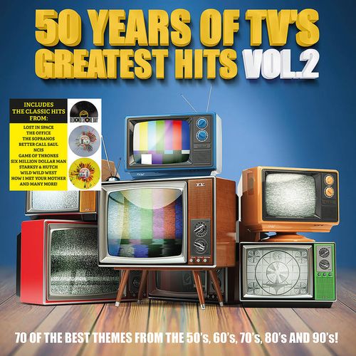 V/A - 50 Years of Tv's Greatest Hits Vol.2 (2 LPs) Cover Arts and Media | Records on Vinyl