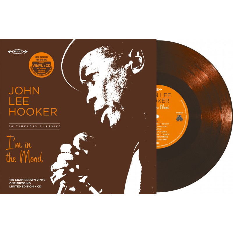 John Lee Hooker - I'm In the Mood (2 LPs) Cover Arts and Media | Records on Vinyl