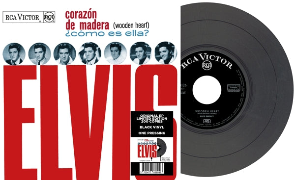  |   | Elvis Presley - Ep Etranger N13 - Corazon De Madera (Espagne) (Single) | Records on Vinyl