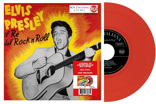  |   | Elvis Presley - Ep Etranger N15 - Il Re Del Rock'n'roll (Italie) (Single) | Records on Vinyl