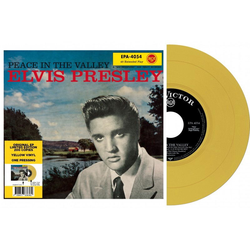 Elvis Presley - Ep Etranger N16 - Peace In the Valley (Us) (Single) Cover Arts and Media | Records on Vinyl
