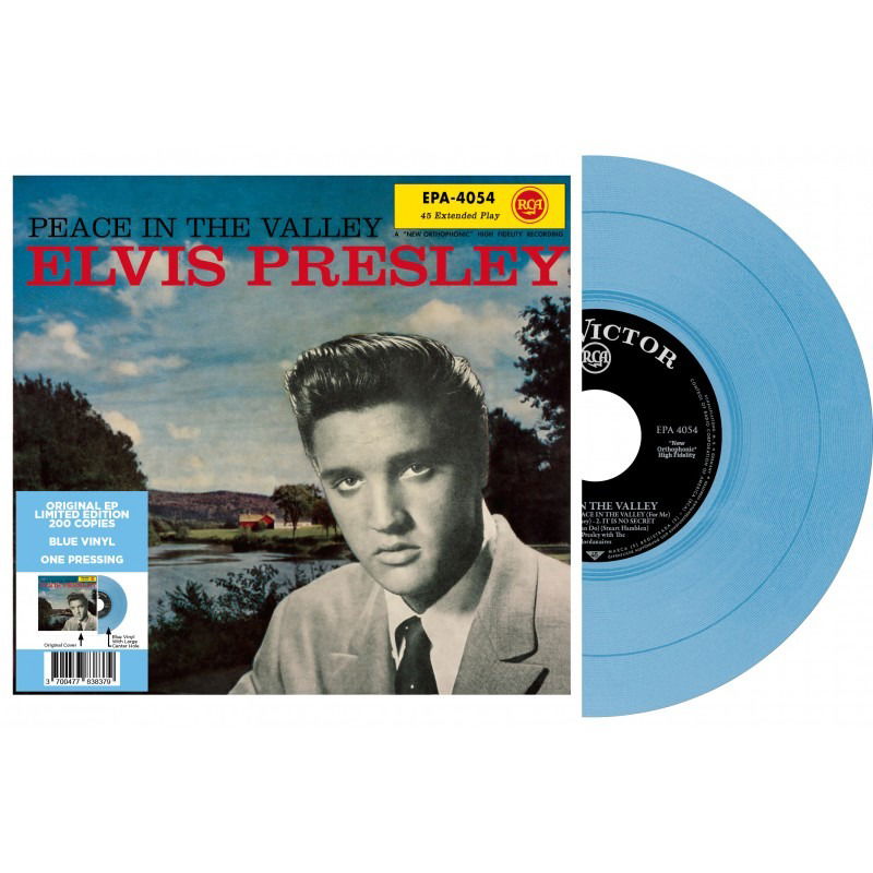 Elvis Presley - Ep Etranger N16 - Peace In the Valley (Us) (Single) Cover Arts and Media | Records on Vinyl