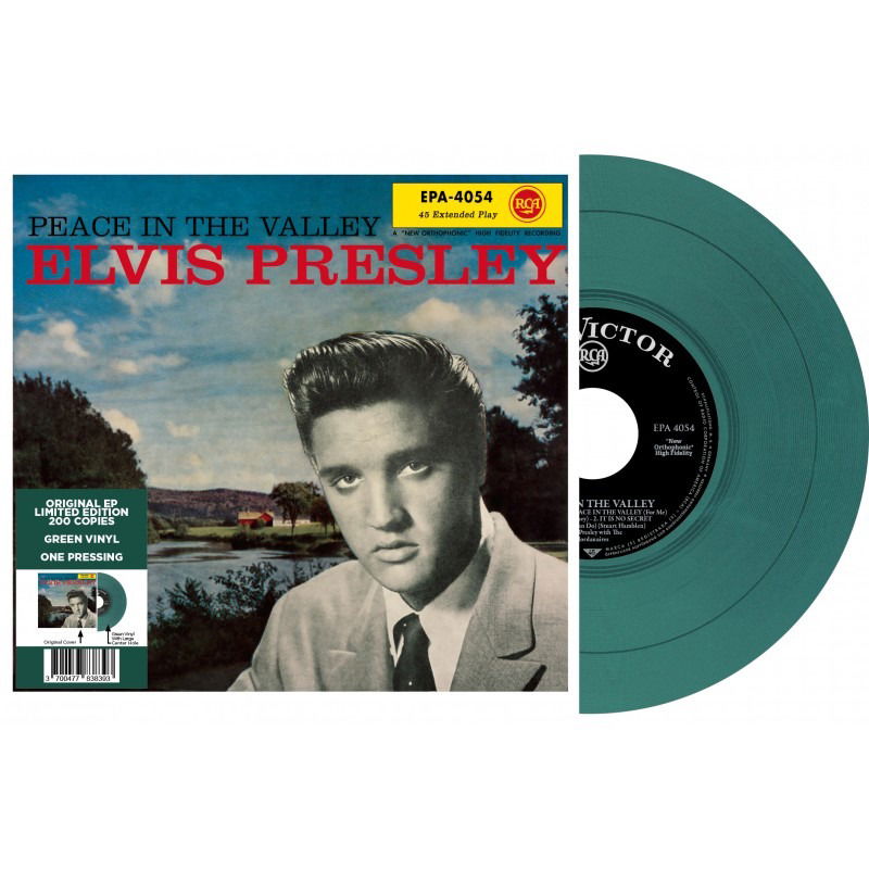 Elvis Presley - Ep Etranger N16 - Peace In the Valley (Us) (Single) Cover Arts and Media | Records on Vinyl