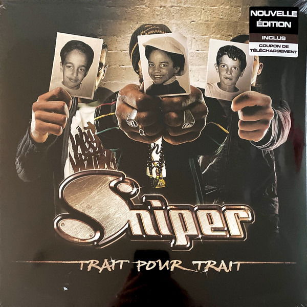 Sniper - Trait Pour Trait (2 LPs) Cover Arts and Media | Records on Vinyl