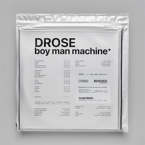  |   | Drose - Boy Man Machine+ (2 LPs) | Records on Vinyl