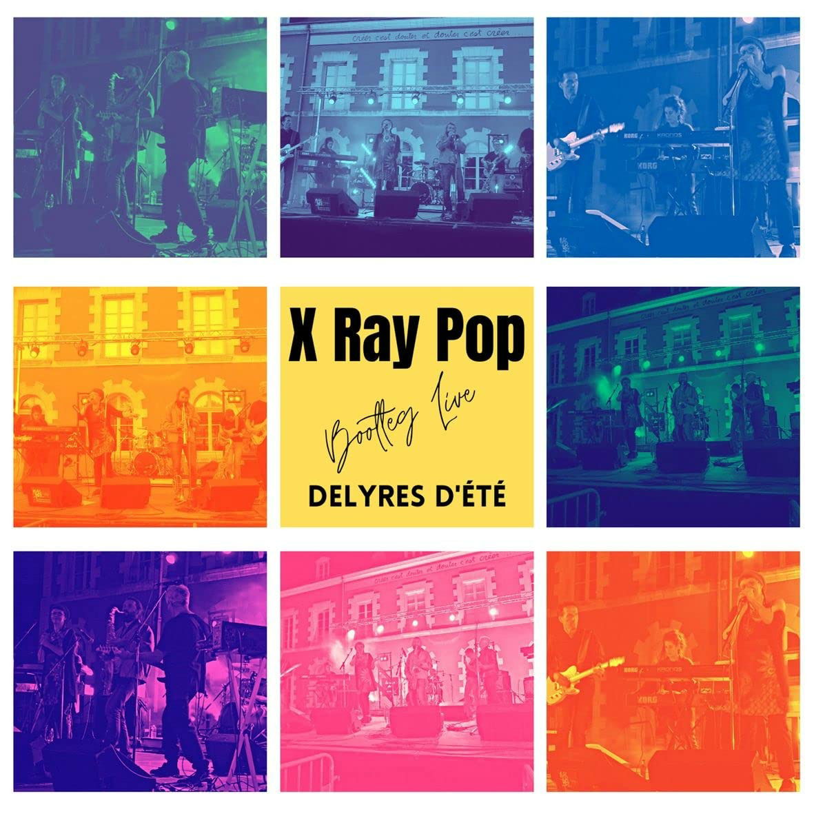 X Ray Pop - Bootleg Live - Delyres D'ete (LP) Cover Arts and Media | Records on Vinyl