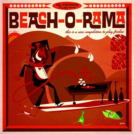 V/A - Beach-O-Rama (LP) Cover Arts and Media | Records on Vinyl