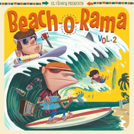 V/A - Beach-O-Rama V.2 (2 LPs) Cover Arts and Media | Records on Vinyl