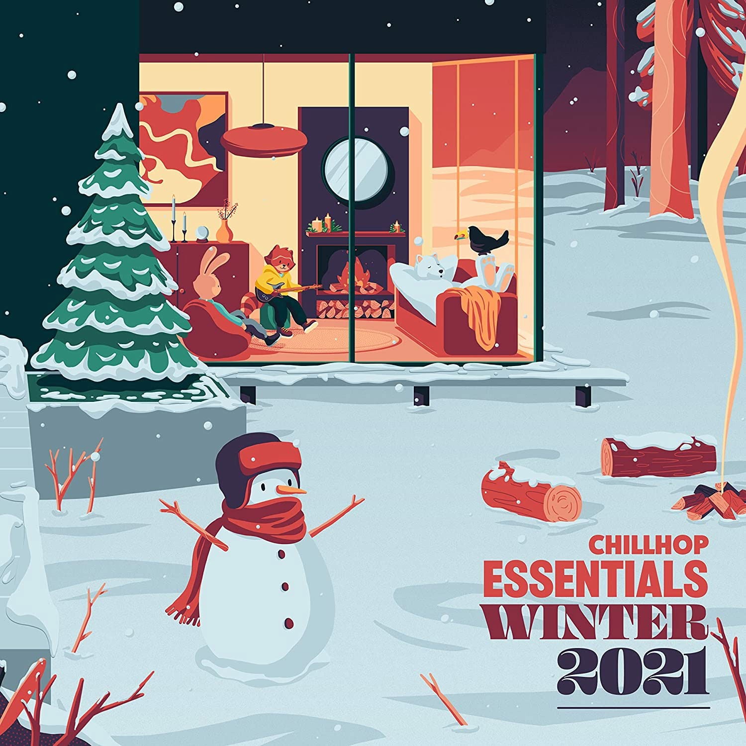 V/A - Chillhop: Essentials Winter 2021 (2 LPs) Cover Arts and Media | Records on Vinyl