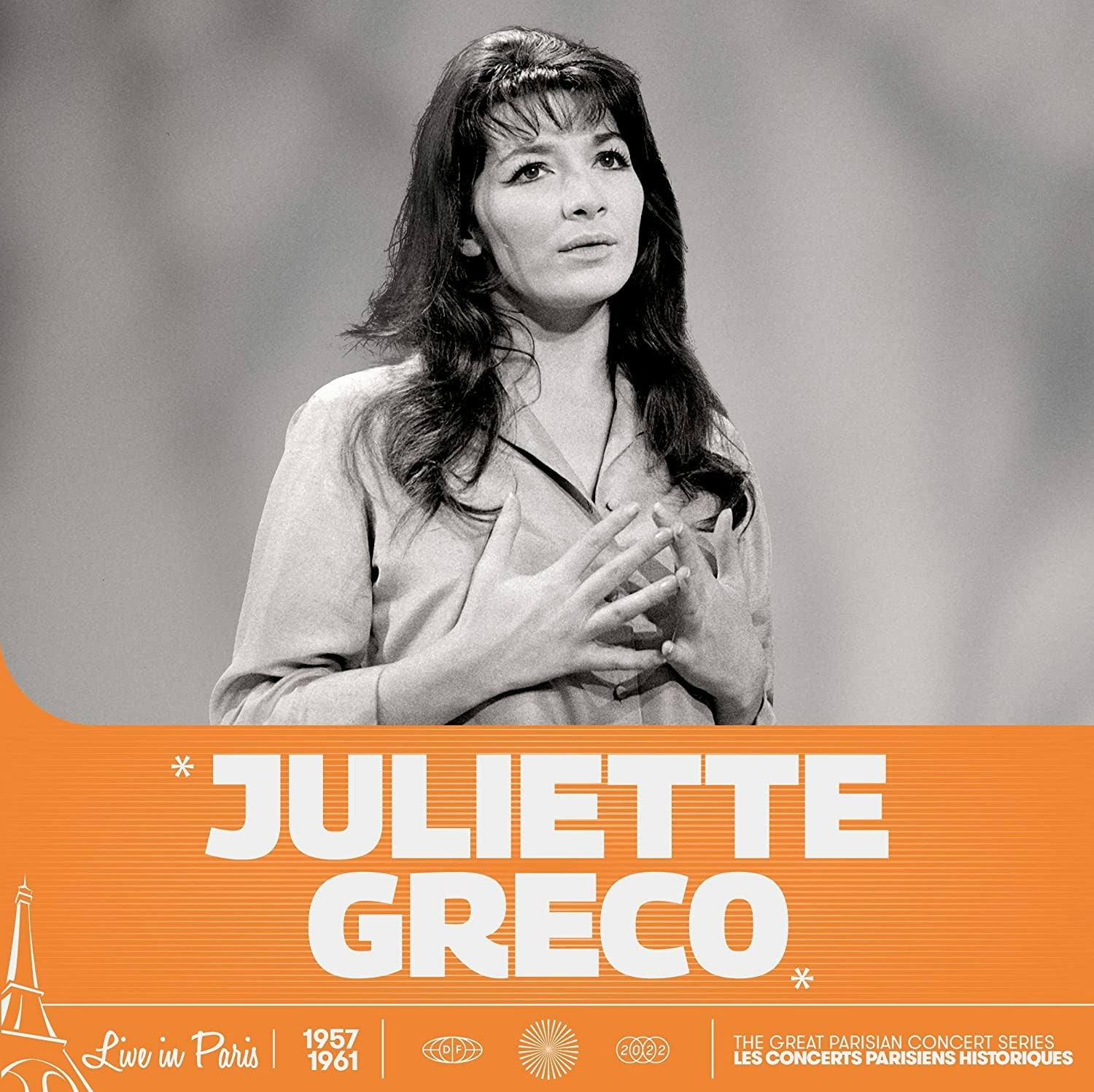 Juliette Greco - Live In Paris (LP) Cover Arts and Media | Records on Vinyl