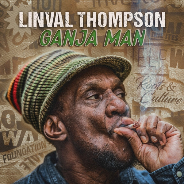 Linval Thompson - Ganja Man (LP) Cover Arts and Media | Records on Vinyl