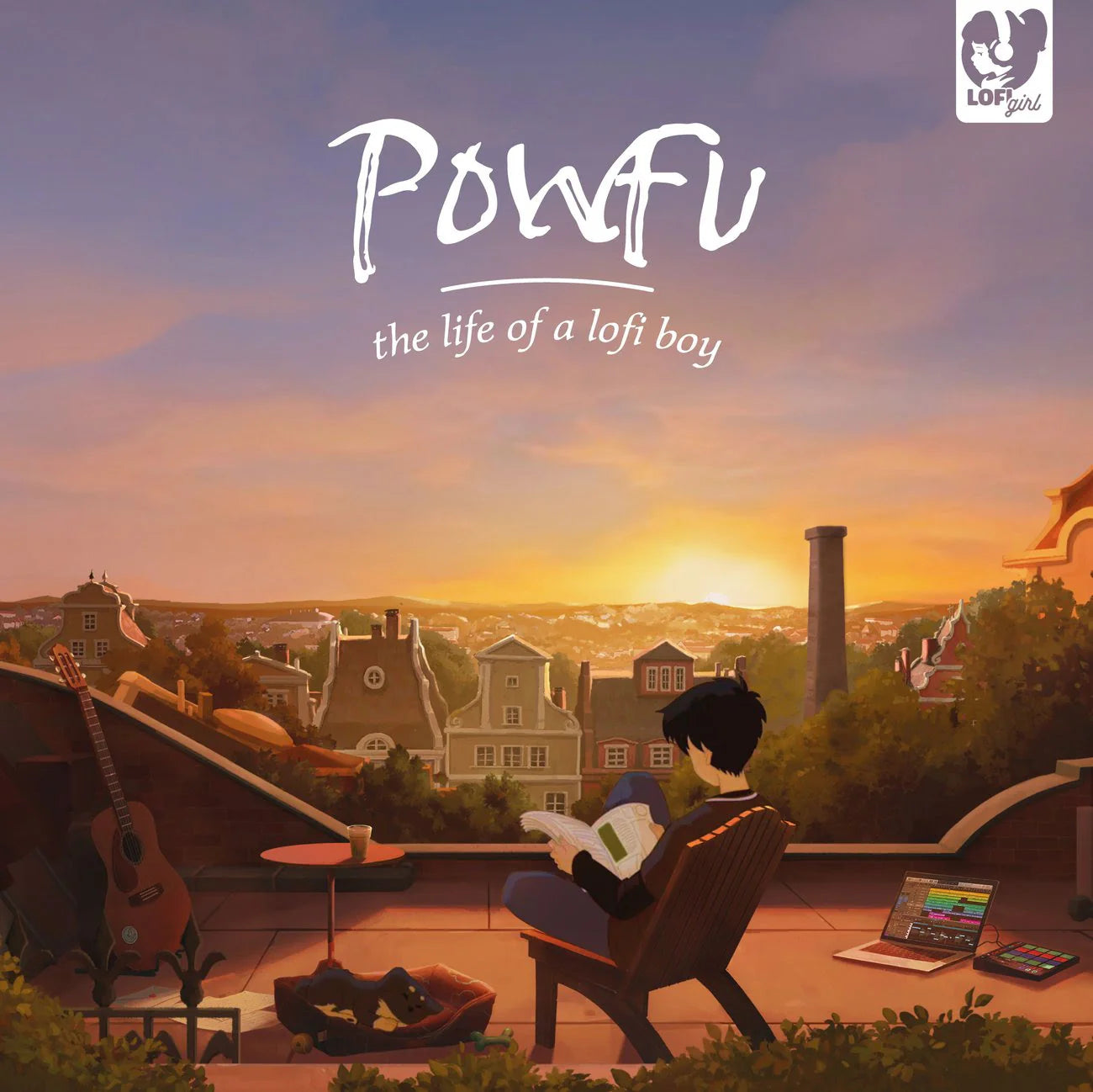  |  Vinyl LP | V/A - Lofi Girl X Powfu: the Life of a Lofi Boy (LP) | Records on Vinyl
