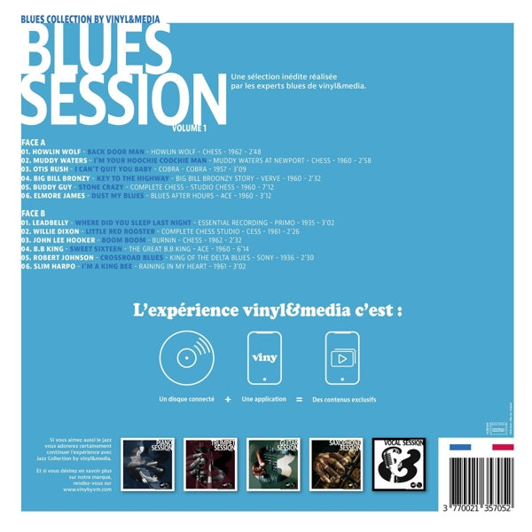  |  Vinyl LP | Various - Vinyl & Media: Blues Session (LP) | Records on Vinyl