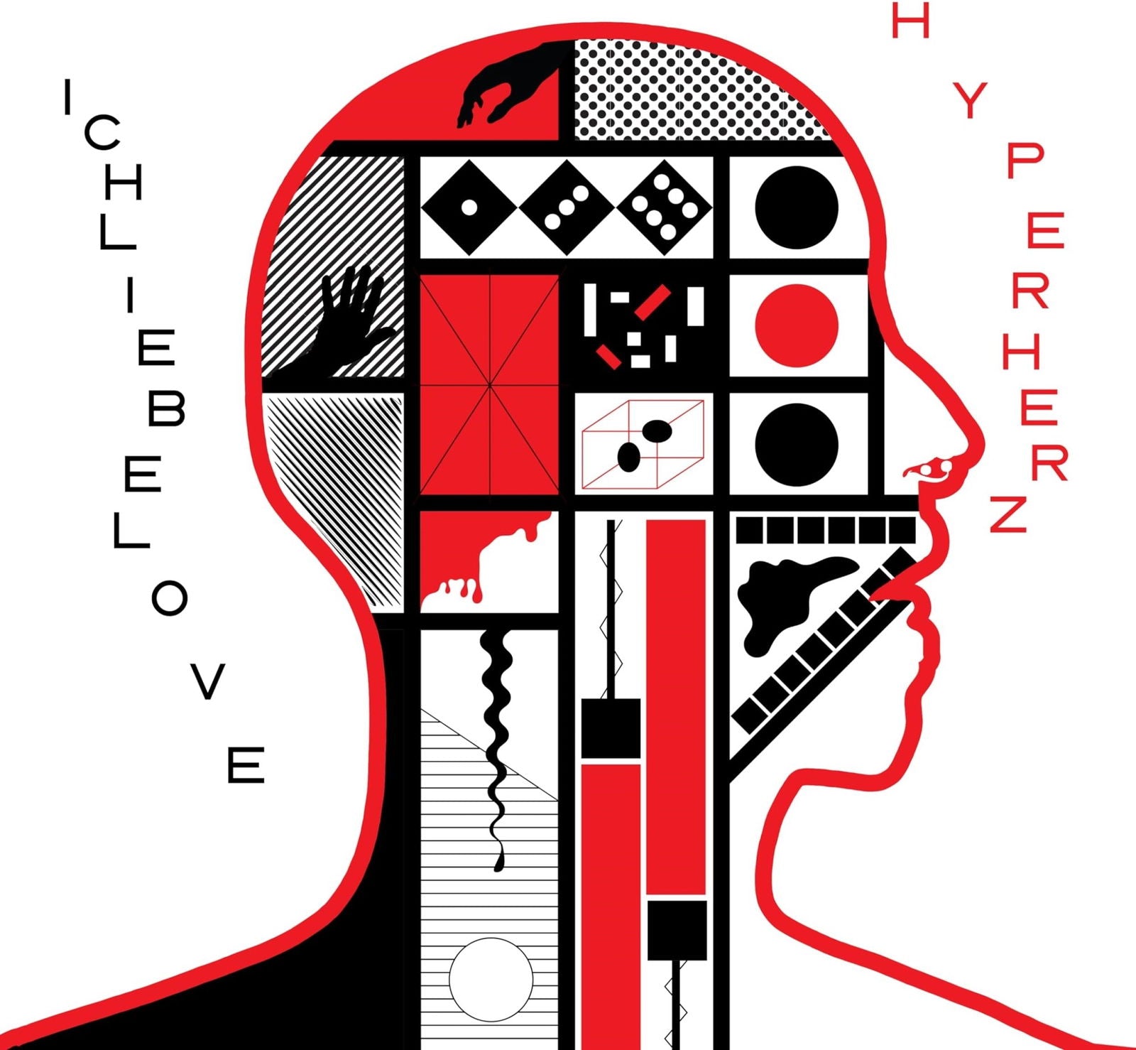 Ichliebelove - Hyperherz (LP) Cover Arts and Media | Records on Vinyl