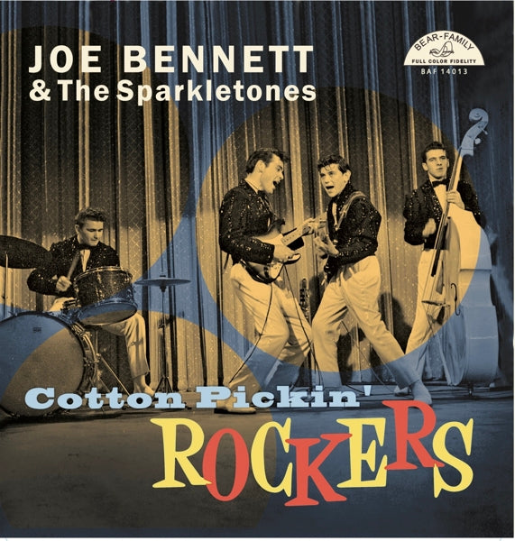 Joe & the Sparkletones Bennett - Cotton Pickin' Rockers (Single) Cover Arts and Media | Records on Vinyl