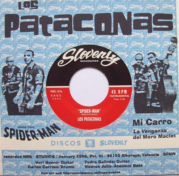  |   | Los Pataconas - Spider Men (Single) | Records on Vinyl