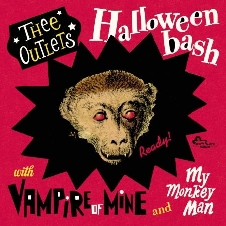 Thee Outlets - Halloween Bash (Single) Cover Arts and Media | Records on Vinyl