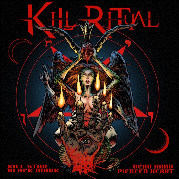  |   | Kill Ritual - Kill Star Black Mark Dead Hand Pierced Heart (LP) | Records on Vinyl