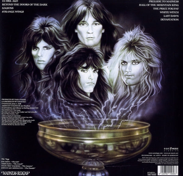 Savatage - Hall of the Mountain King (LP) Cover Arts and Media | Records on Vinyl