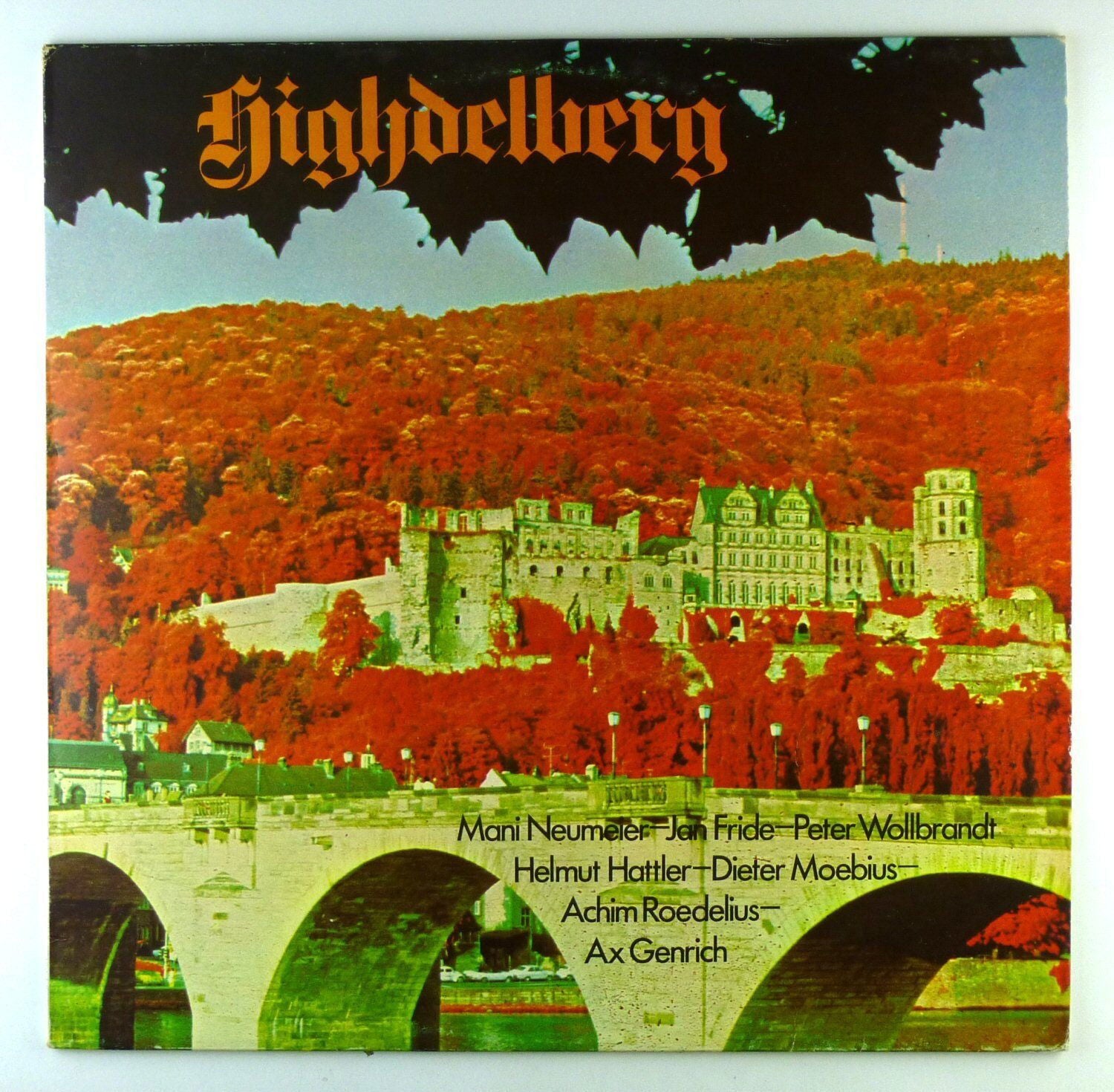 Ax Genrich - Highdelberg 1975 (LP) Cover Arts and Media | Records on Vinyl