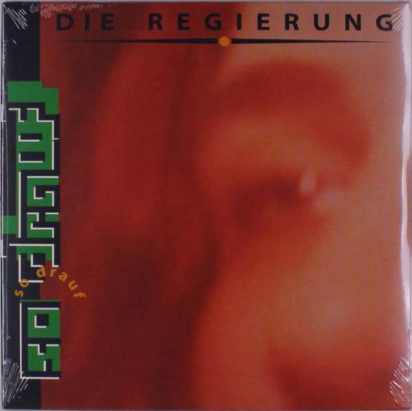 Die Regierung - So Drauf (LP) Cover Arts and Media | Records on Vinyl