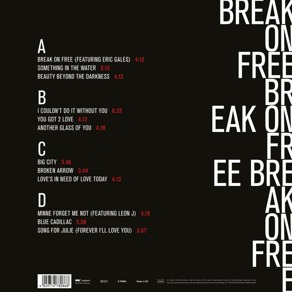 St.Paul Peterson - Break On Free (LP) Cover Arts and Media | Records on Vinyl