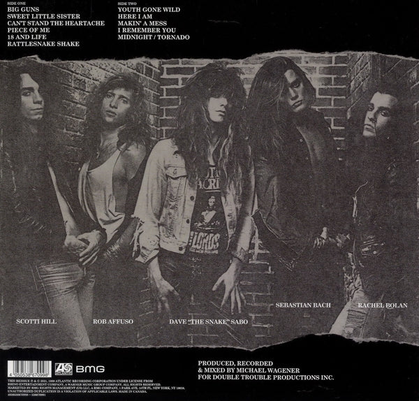 Skid Row - Skid Row (LP) Cover Arts and Media | Records on Vinyl