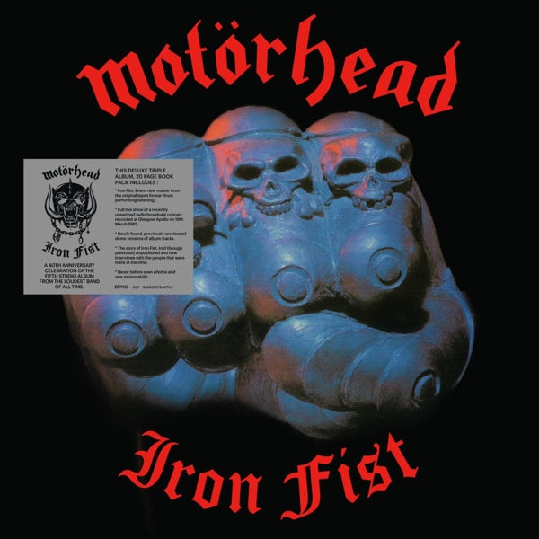  |   | Motorhead - Iron Fist (3 LPs) | Records on Vinyl