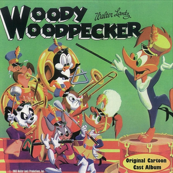 Golden Orchestra - Woody Woodpecker (LP) Cover Arts and Media | Records on Vinyl