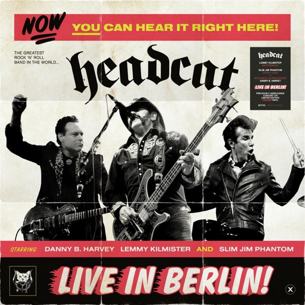 Headcat - Live In Berlin (2 LPs) Cover Arts and Media | Records on Vinyl