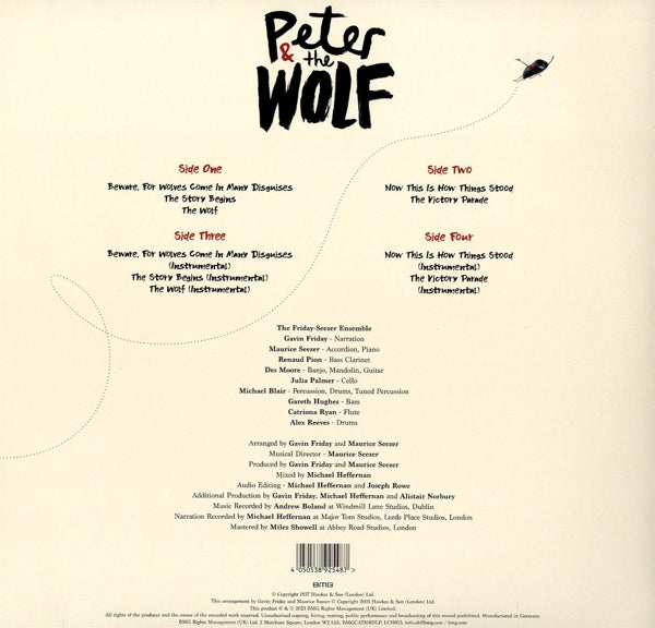 Gavin & the Friday-Seezer Ensemble Friday - Peter and the Wolf (2 LPs) Cover Arts and Media | Records on Vinyl