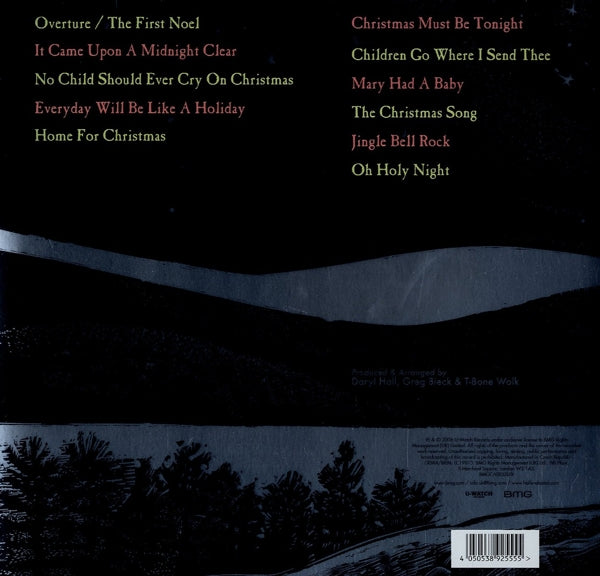 Daryl & John Oates Hall - Home For Christmas (LP) Cover Arts and Media | Records on Vinyl