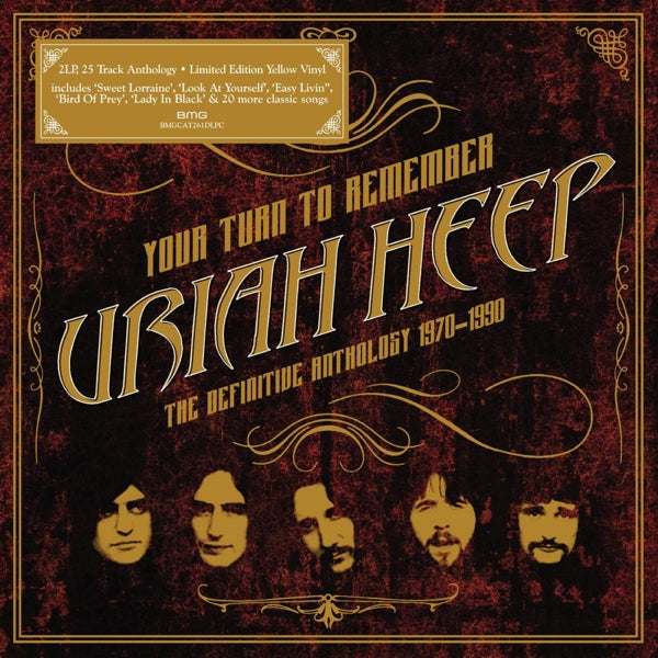Uriah Heep - Definitive Anthology 1970-1990 (2 LPs) Cover Arts and Media | Records on Vinyl