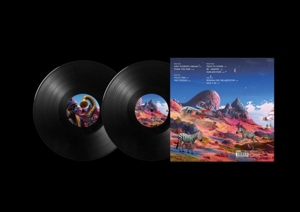 Idris & the Pyramids Ackamoor - Afro Futuristic Dreams (2 LPs) Cover Arts and Media | Records on Vinyl