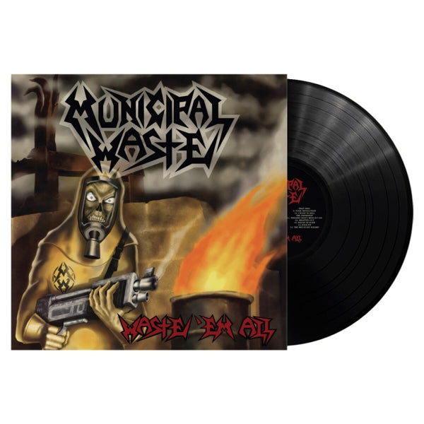Municipal Waste - Waste 'Em All (LP) Cover Arts and Media | Records on Vinyl