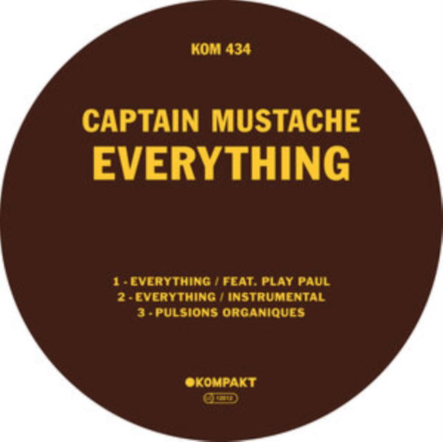 Captain Mustache - Everything (Single) Cover Arts and Media | Records on Vinyl