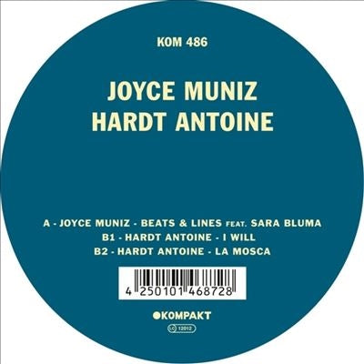 Joyce & Hardt Antoine Muniz - Beats & Lines / I Will (Single) Cover Arts and Media | Records on Vinyl