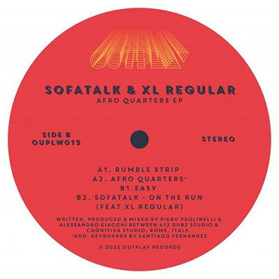 Sofatalk & Xl Regular - Afro Quarters Ep (Single) Cover Arts and Media | Records on Vinyl