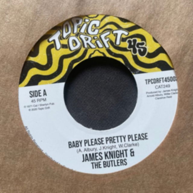 James Knight & the Butler - Baby Please Pretty Please / Space Guitar (Single) Cover Arts and Media | Records on Vinyl