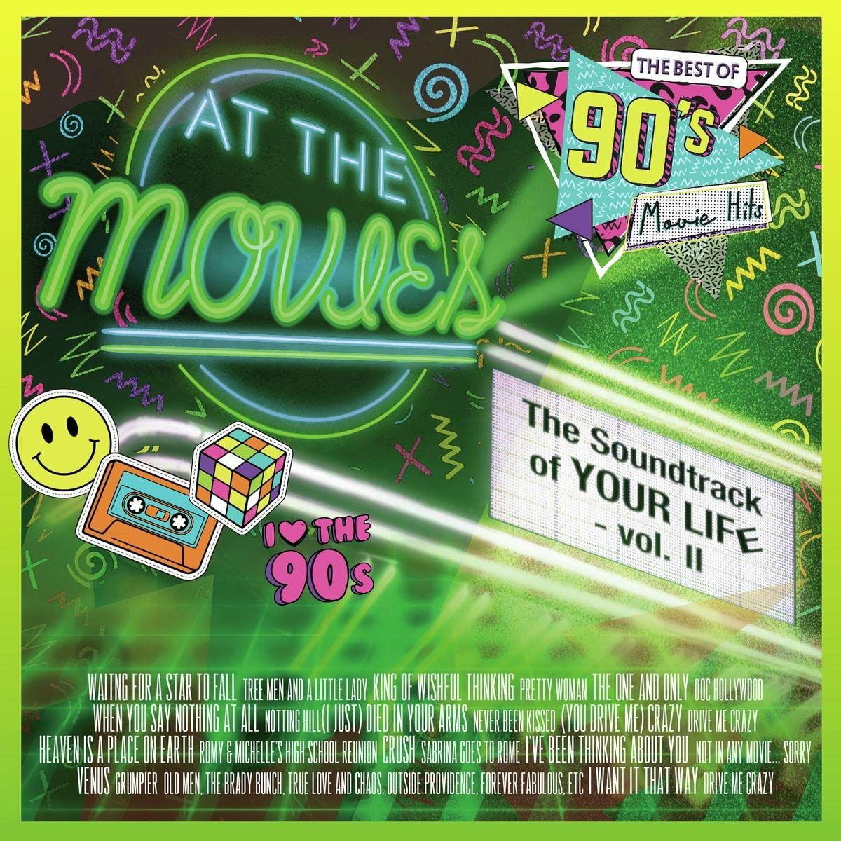 At the Movies - Soundtrack of Your Life - Vol. 2 (LP) Cover Arts and Media | Records on Vinyl