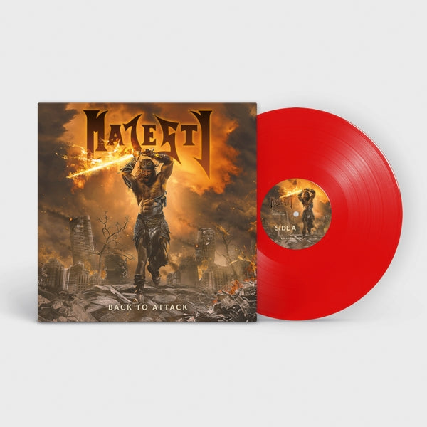 Majesty - Back To Attack (LP) Cover Arts and Media | Records on Vinyl